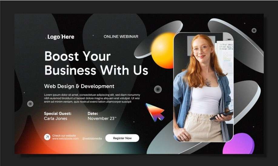 startup website template