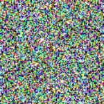 Color TV screen noise pixel glitch seamless pattern texture background vector illustration_