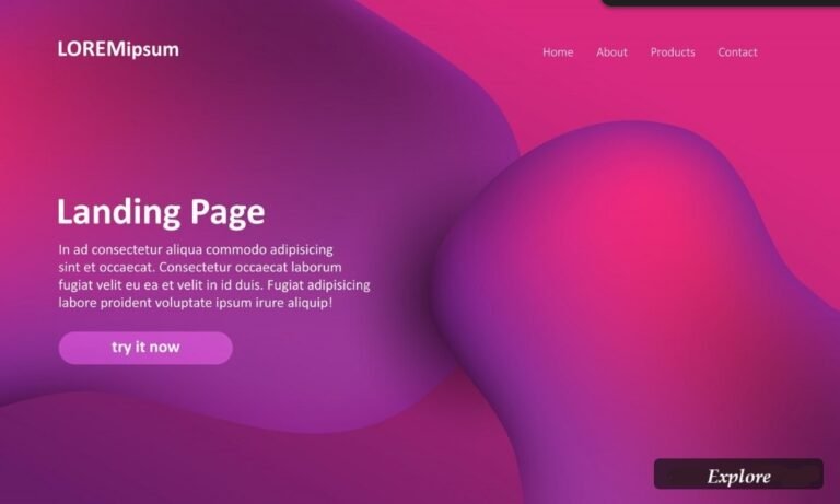 gradient and overlays in website design