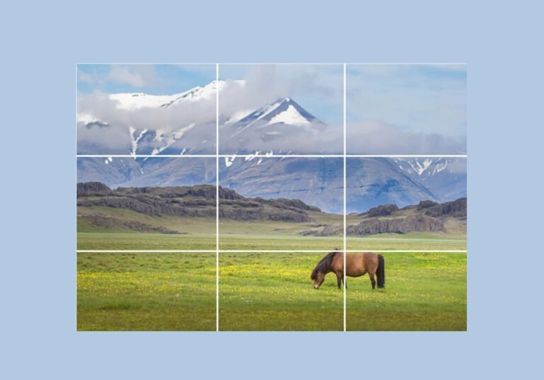 using rule of thirds